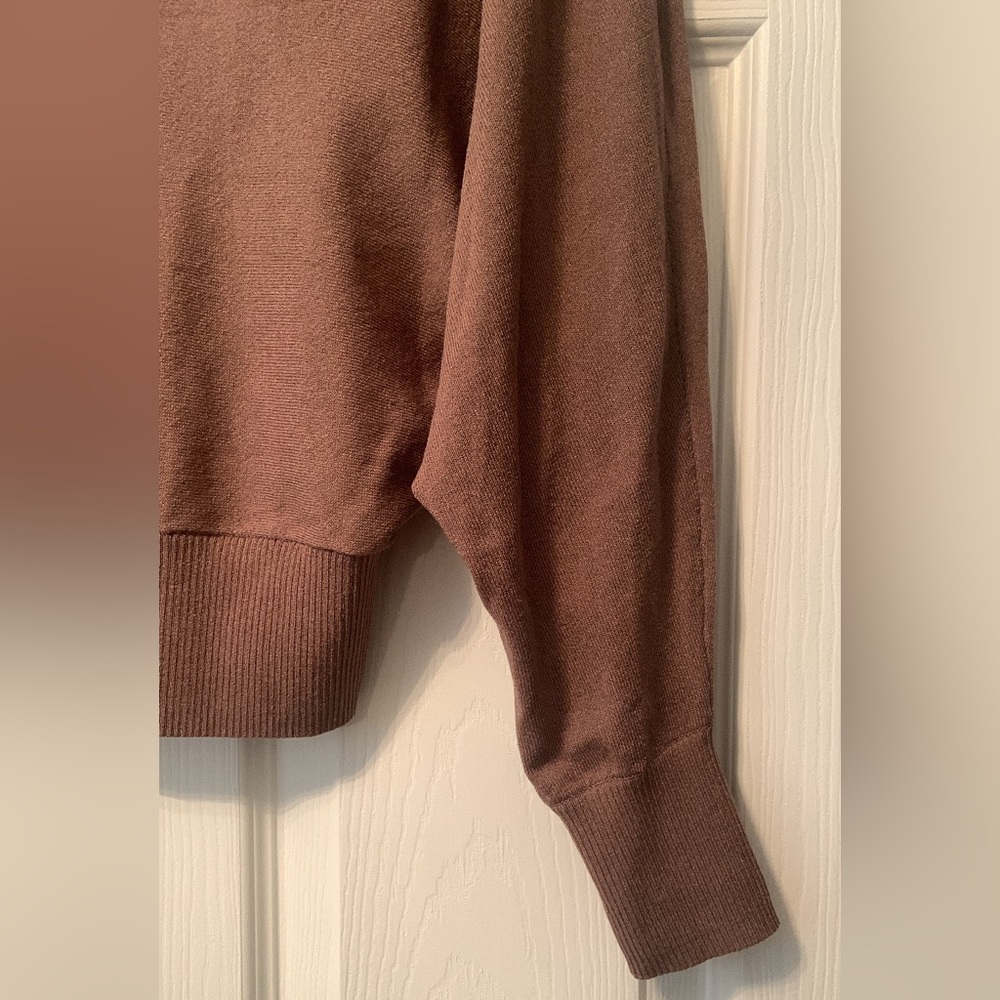 Gently Worn Express Deep Front & Back V-Neck Blouse. - Picture 4 of 5